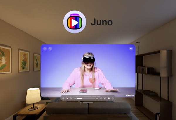 Apollo for Reddit Developer Creates YouTube Vision Pro App Called Juno
